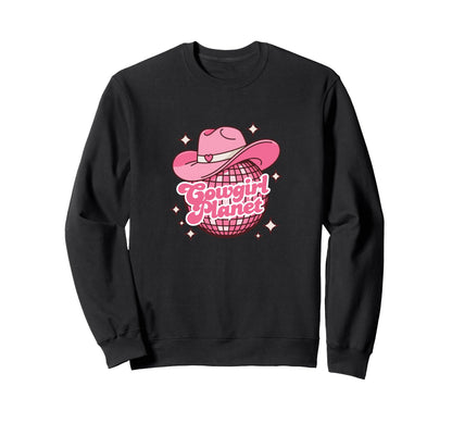 Western Boho Chic Flowers Rodeos Sweatshirt - Graphic Print Men Women - T-Shirt, Sweatshirt, Hoodie