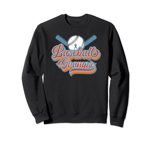 Baseball Gramps Grandpa Gramps Baseball Sweatshirt - Graphic Print Unisex - T-Shirt, Sweatshirt, Hoodie