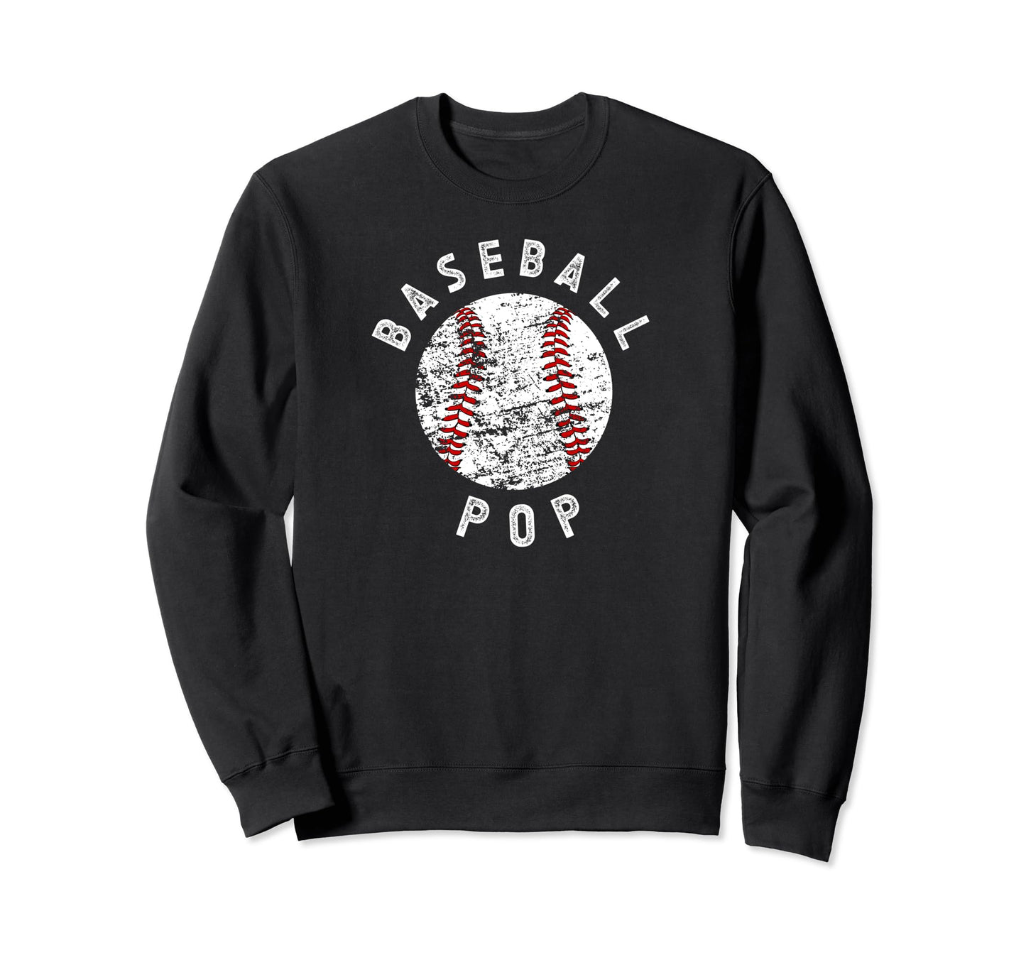 Proud Baseball Pop Grandpa Pop Sweatshirt - Streetwear Style for Adults - T-Shirt, Sweatshirt, Hoodie