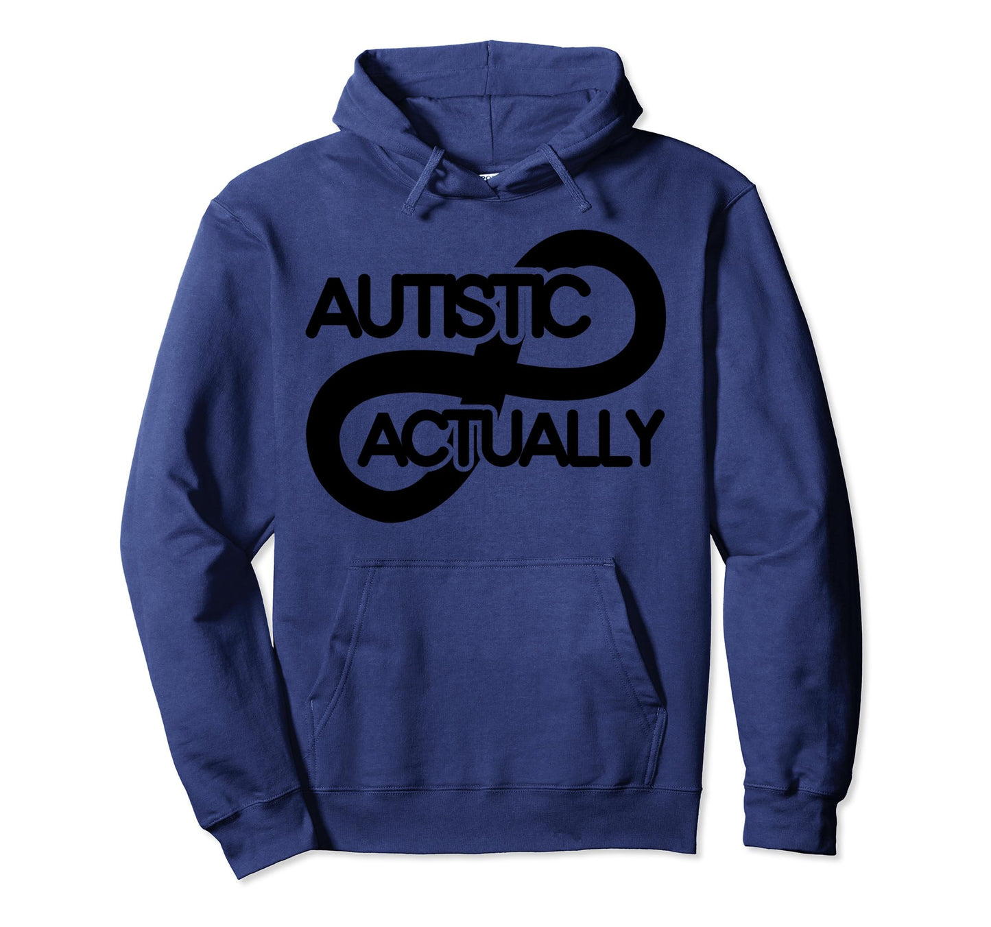 Autistic Actually Boho Neurodivergent Hoodie - Unique Graphic Men Women - T-Shirt, Sweatshirt, Hoodie