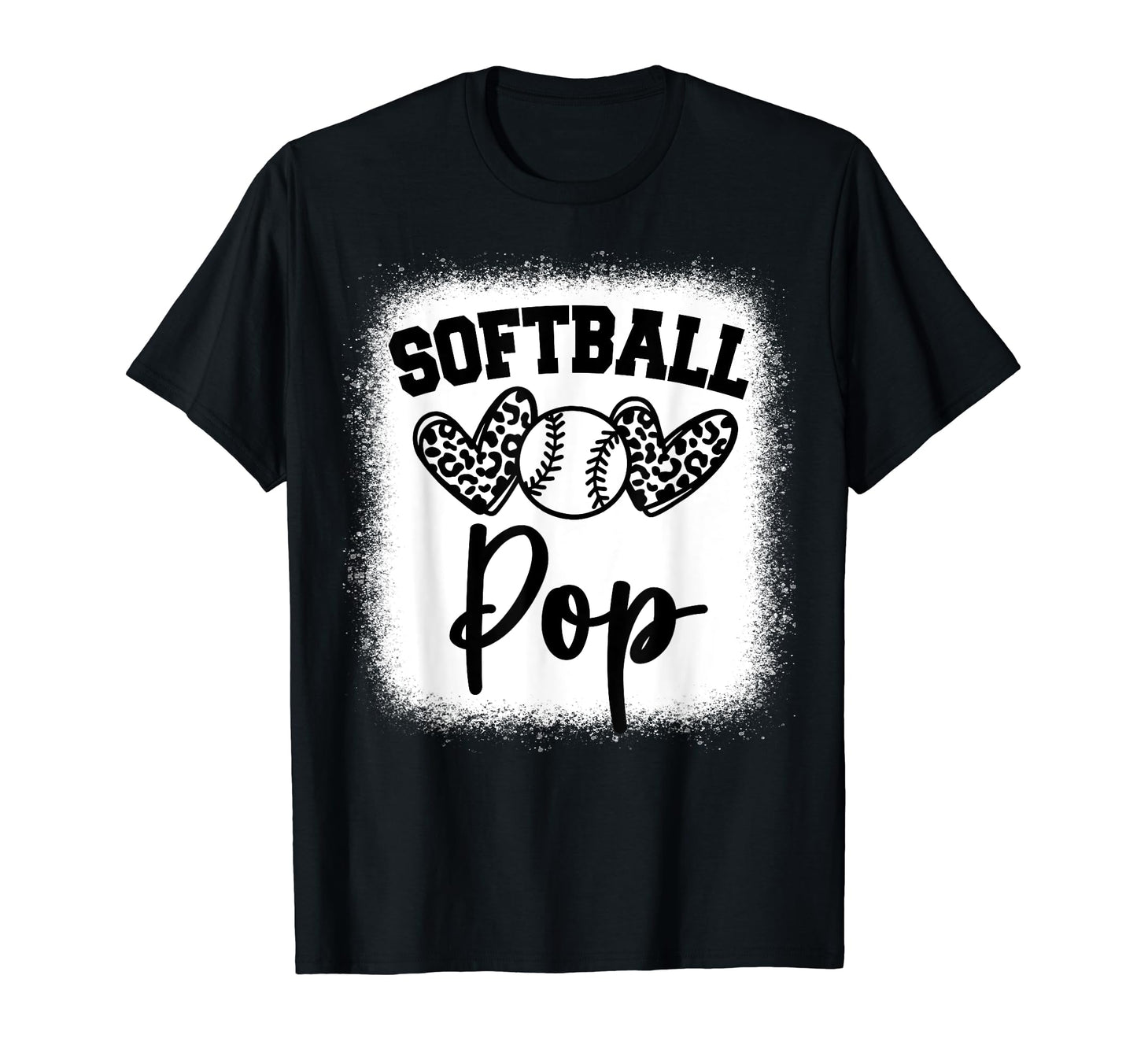 Personalized Baseball Heart Pop T-Shirt - Casual Everyday Wear Unisex - T-Shirt, Sweatshirt, Hoodie