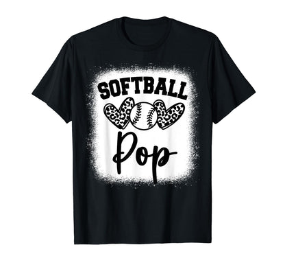 Personalized Baseball Heart Pop T-Shirt - Casual Everyday Wear Unisex - T-Shirt, Sweatshirt, Hoodie