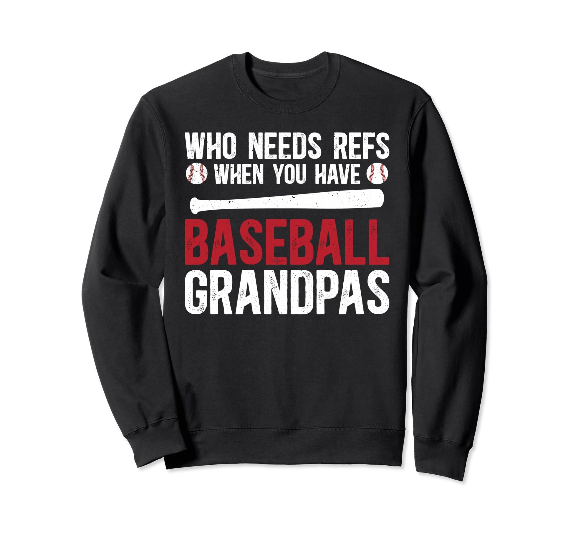 Baseball Grandpa Funny Grandpa Baseball Sweatshirt - Unique Graphic Unisex - T-Shirt, Sweatshirt, Hoodie
