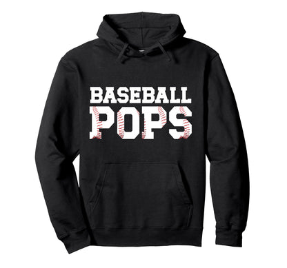 Baseball Pops Baseball Player Pops Hoodie - Custom Art Print Men Women - T-Shirt, Sweatshirt, Hoodie