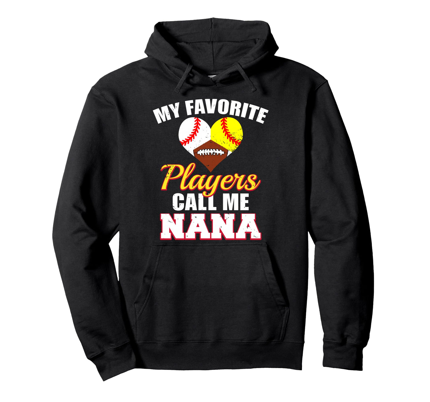 My Favorite Players Baseball Softball Hoodie - Aesthetic Graphic Unisex - T-Shirt, Sweatshirt, Hoodie
