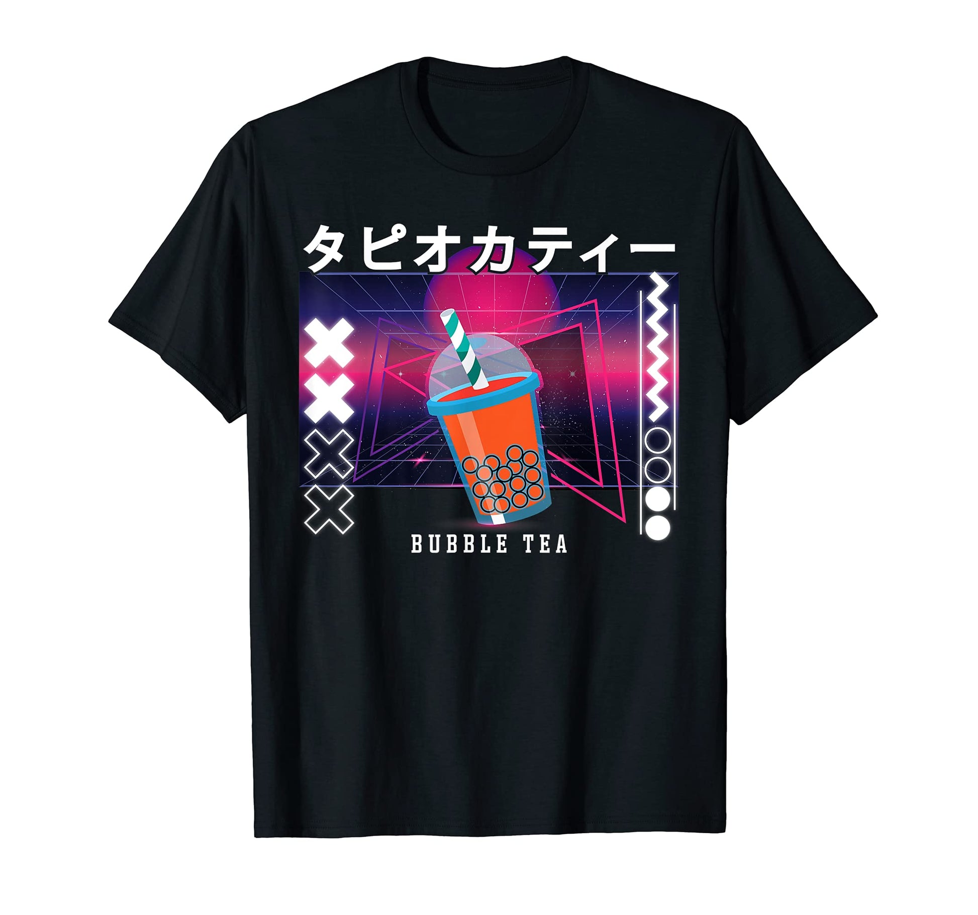 Strawberry Bubble Milk Tea Kawaii T-Shirt - Custom Art Print Men Women - T-Shirt, Sweatshirt, Hoodie