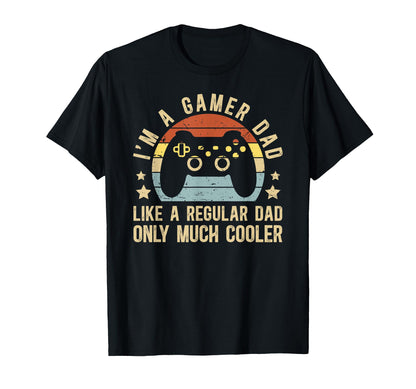 Im Gamer Dad Gaming Dad Video Game T-Shirt - Aesthetic Graphic Men Women - T-Shirt, Sweatshirt, Hoodie