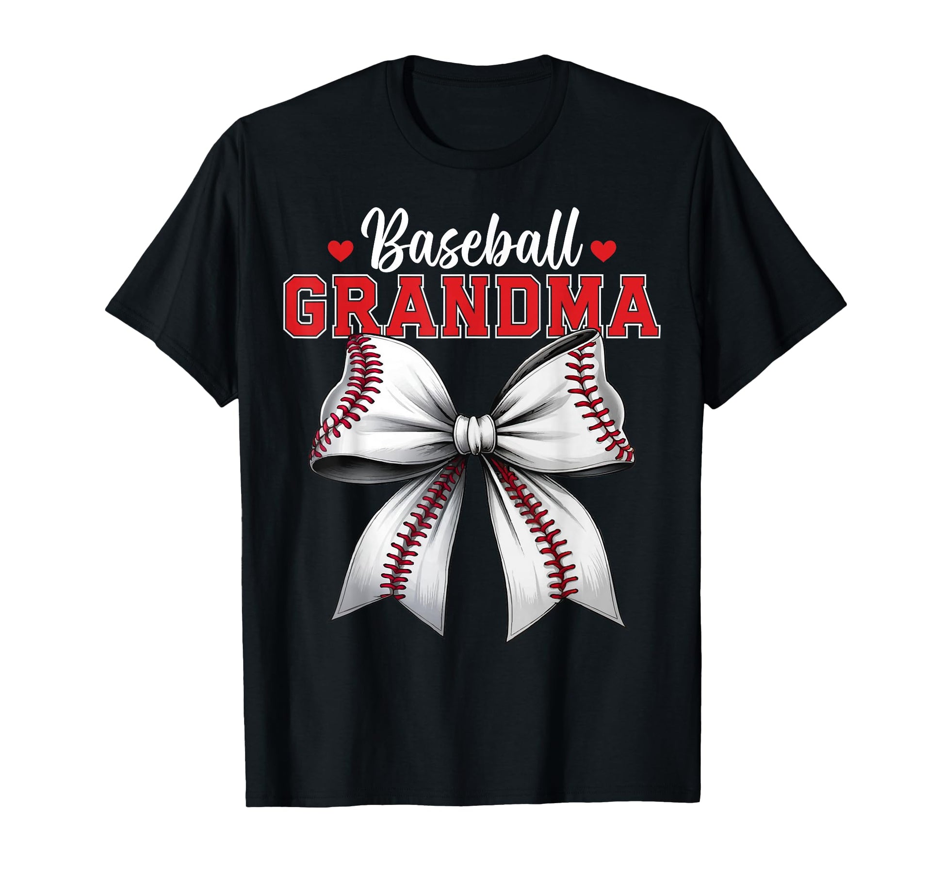 Baseball Grandma Coquette Baseball Nana T-Shirt - Trendy Graphic Men Women - T-Shirt, Sweatshirt, Hoodie