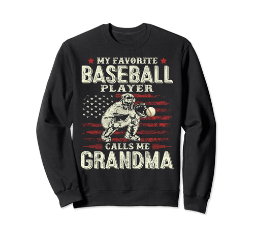 Favorite Baseball Player Calls Me Sweatshirt - Minimalist Print for Adults - T-Shirt, Sweatshirt, Hoodie