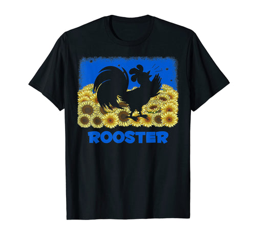 Ceramic Rooster Sunflowers Symbol T-Shirt - Streetwear Style Men Women - T-Shirt, Sweatshirt, Hoodie