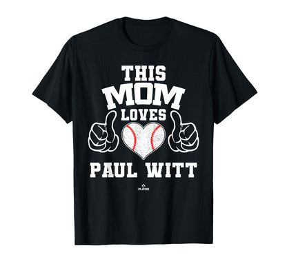 This Mom Loves Paul Witt Prospect T-Shirt - Custom Art Print Men Women - T-Shirt, Sweatshirt, Hoodie