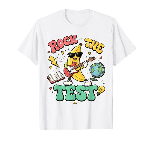 Rock Test Funny Teacher T-Shirt - Fun Novelty Design for Adults - T-Shirt, Sweatshirt, Hoodie