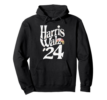 Boho Harris Walz Hoodie - Streetwear Style Unisex - T-Shirt, Sweatshirt, Hoodie