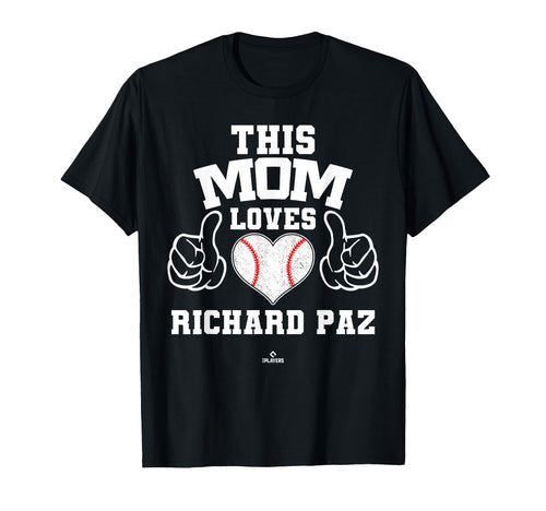 This Mom Loves Richard Paz Prospect T-Shirt - Unique Graphic for Adults - T-Shirt, Sweatshirt, Hoodie