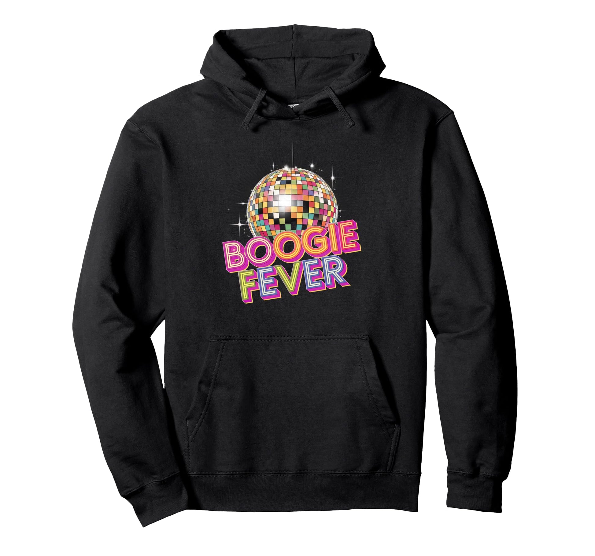Disco Ball Boogie Fever Discoball Party Hoodie - Novelty Apparel Unisex - T-Shirt, Sweatshirt, Hoodie