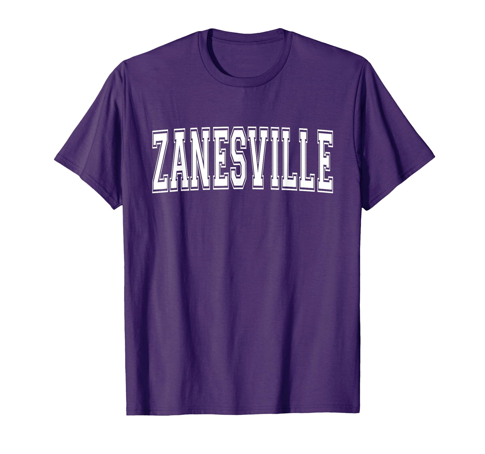 Zanesville Oh Ohio Usa Sports Varsity T-Shirt - Unique Graphic Men Women - T-Shirt, Sweatshirt, Hoodie