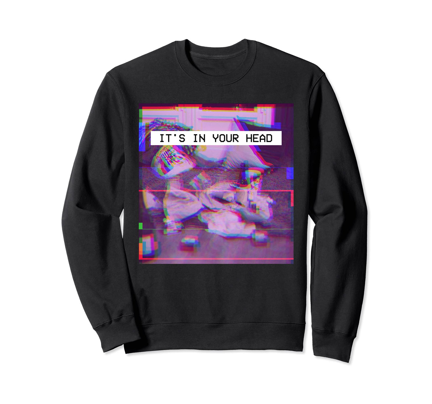 Vaporwave Aesthetic Alt Indie Edgy Sweatshirt - Minimalist Print Men Women - T-Shirt, Sweatshirt, Hoodie
