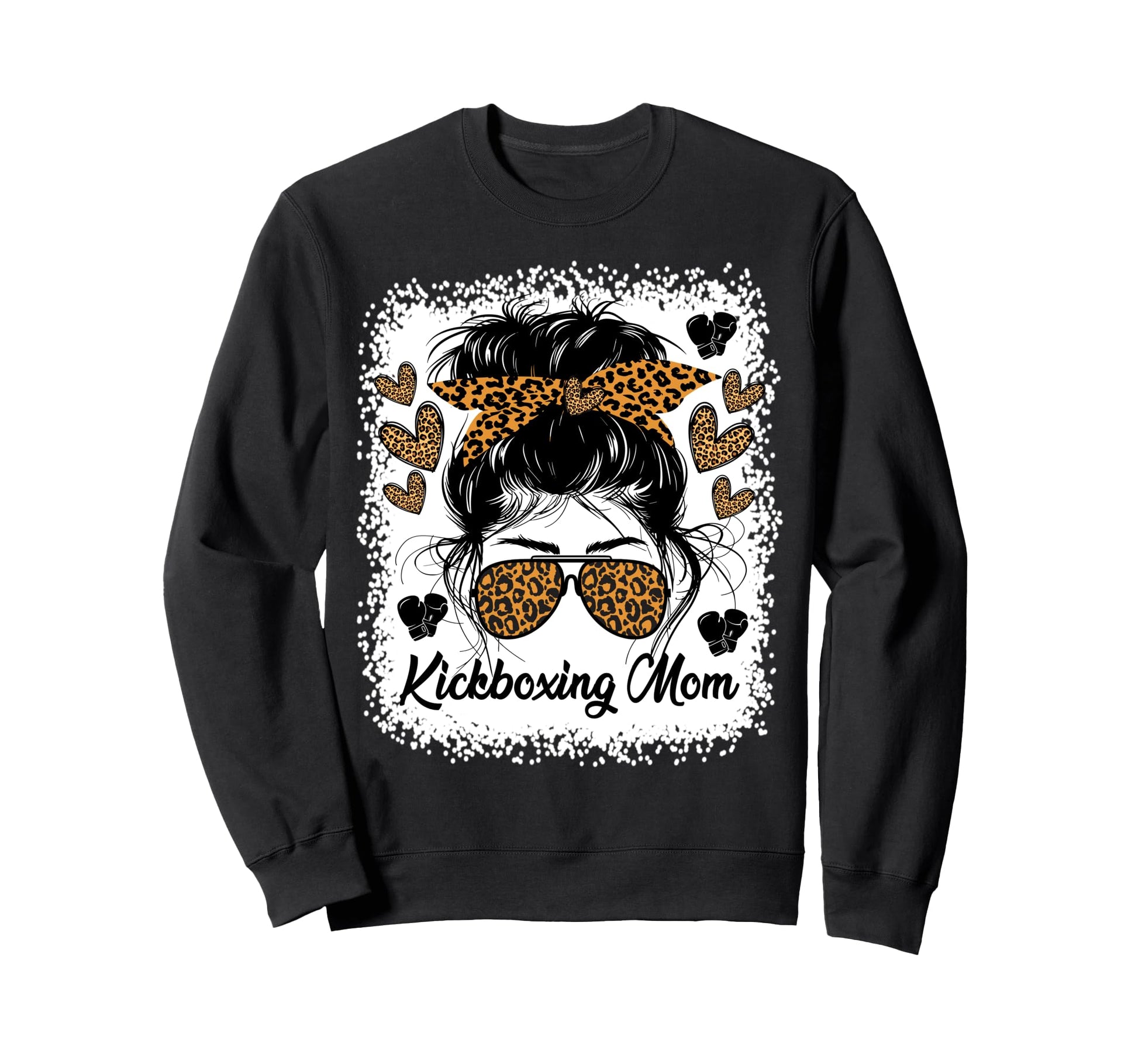 Kickboxing Mom Martial Art Sweatshirt - Casual Everyday Wear Unisex - T-Shirt, Sweatshirt, Hoodie