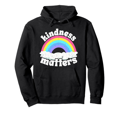Positive Anti Bullying Rainbow Sped Hoodie - Aesthetic Graphic for Adults - T-Shirt, Sweatshirt, Hoodie