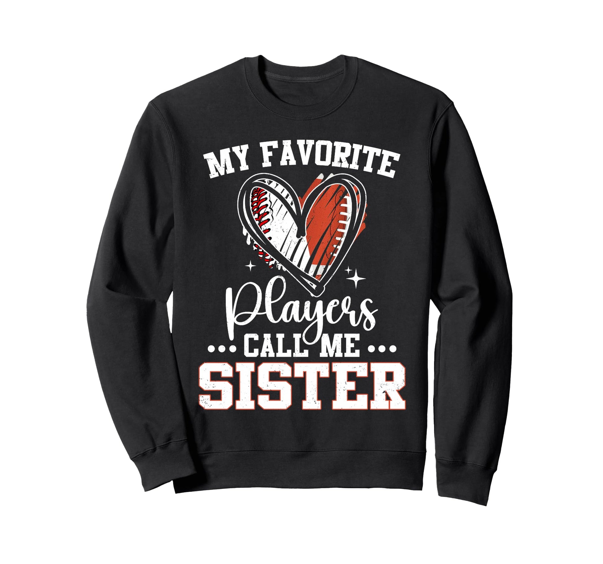 My Favorite Baseball Football Sweatshirt - Fun Novelty Design Men Women - T-Shirt, Sweatshirt, Hoodie