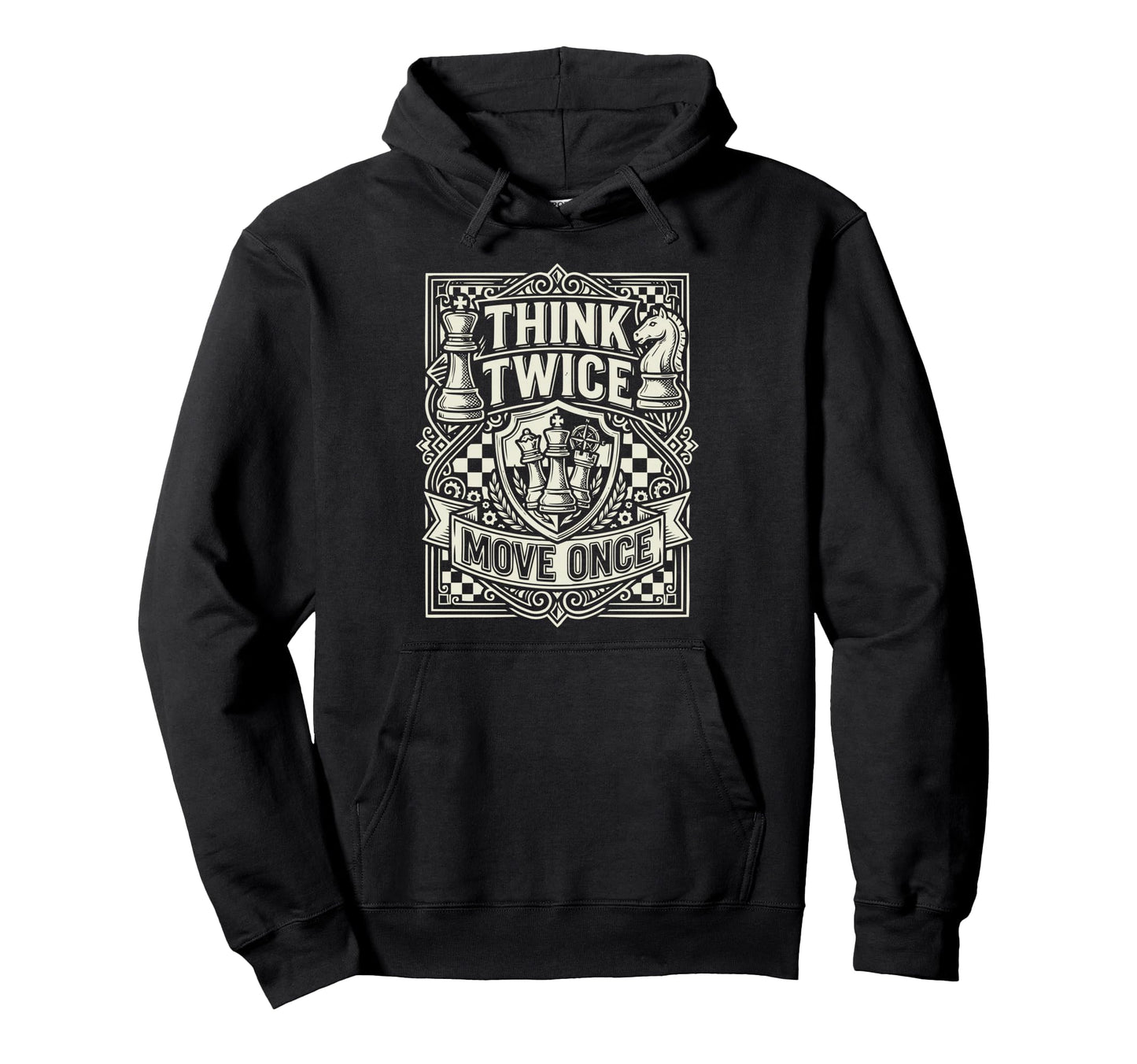 Chess Dad Board Game Daddy Checkmate Papa Hoodie - Unique Graphic Unisex - T-Shirt, Sweatshirt, Hoodie