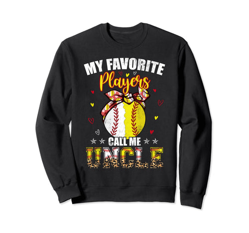My Favorite Baseball Softball Players Sweatshirt - Graphic Print Unisex - T-Shirt, Sweatshirt, Hoodie