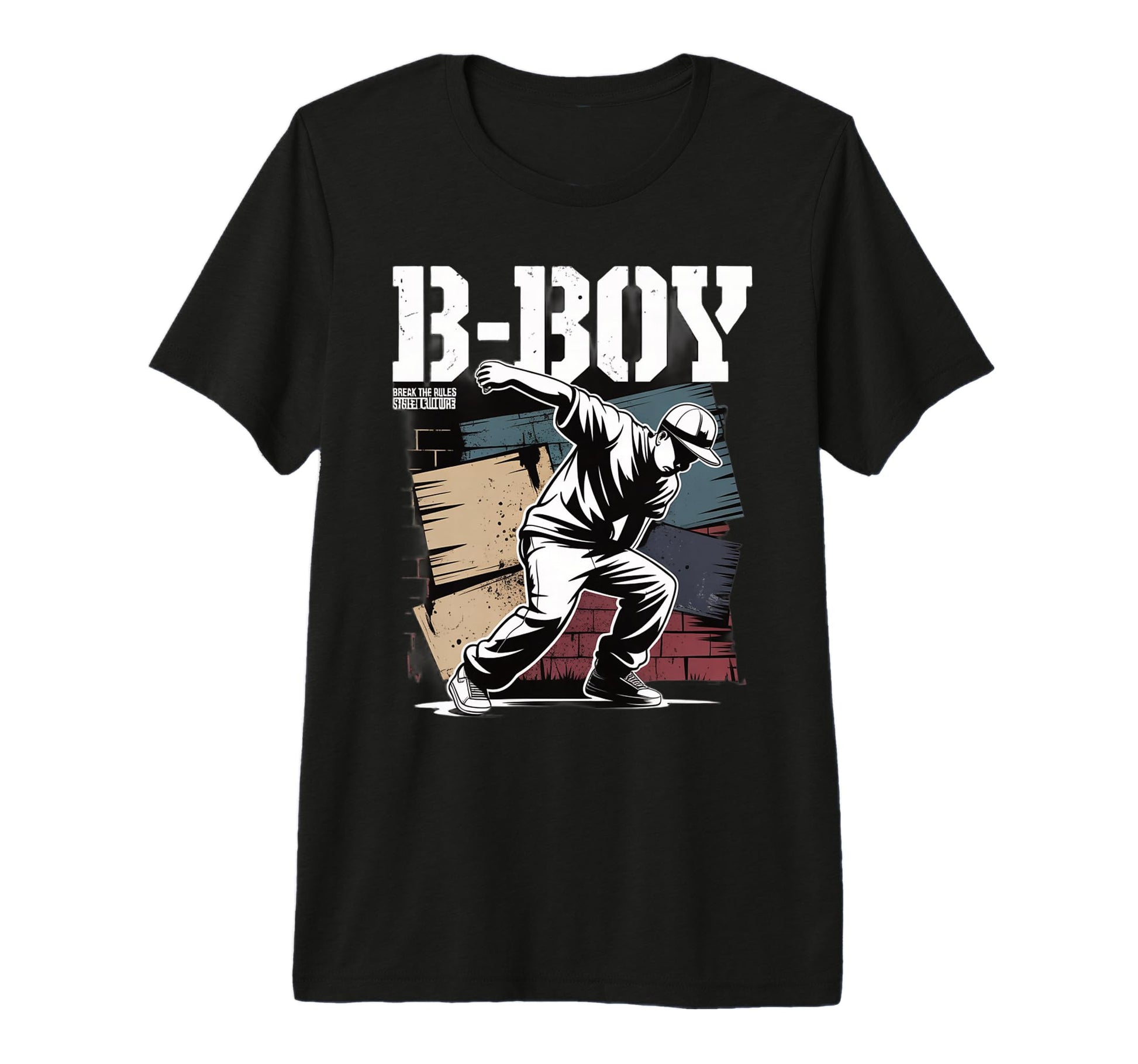 B Street Breakdance Dance Hip Hop Urban T-Shirt - Graphic Print Men Women - T-Shirt, Sweatshirt, Hoodie