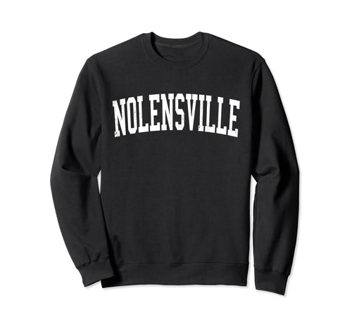 Nolensville Tn Distressed White Sweatshirt - Graphic Print for Adults - T-Shirt, Sweatshirt, Hoodie