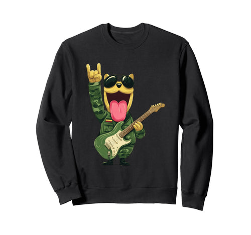 Frog Character Sunglasses Sweatshirt - Aesthetic Graphic for Adults - T-Shirt, Sweatshirt, Hoodie