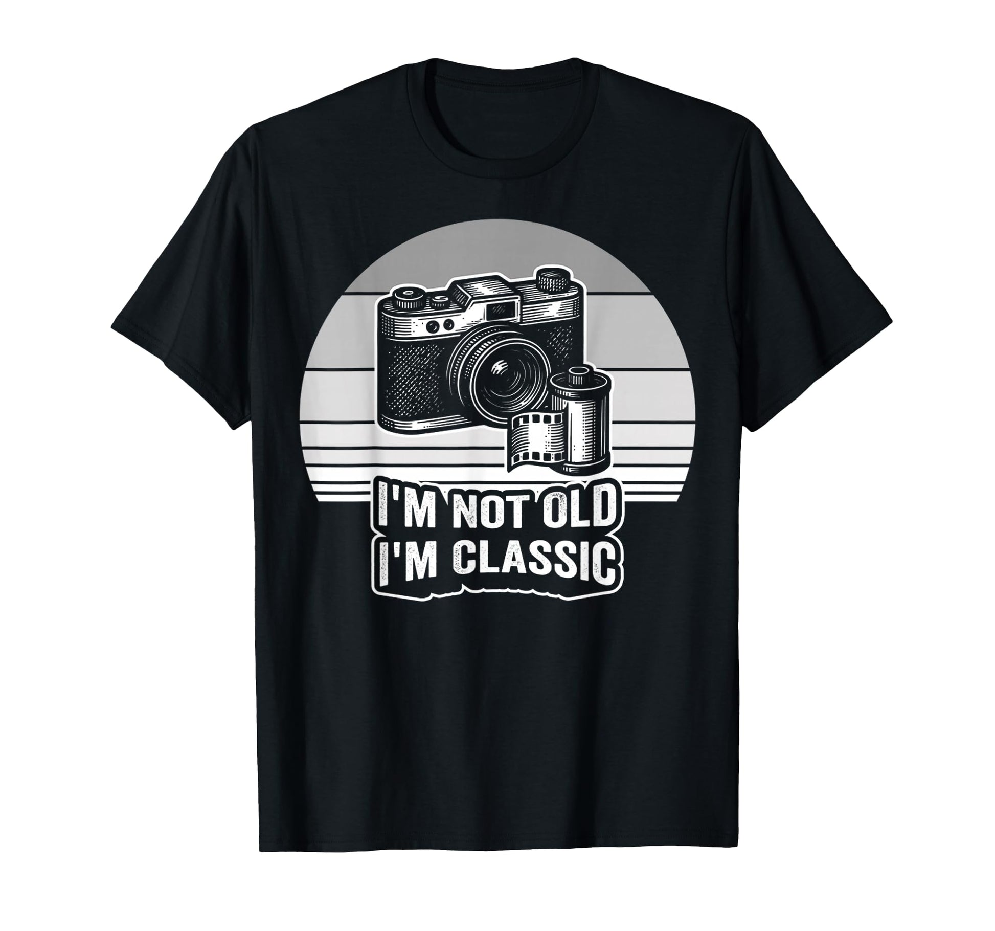 Im Not Old Im Photography Camera T-Shirt - Unique Graphic for Adults - T-Shirt, Sweatshirt, Hoodie