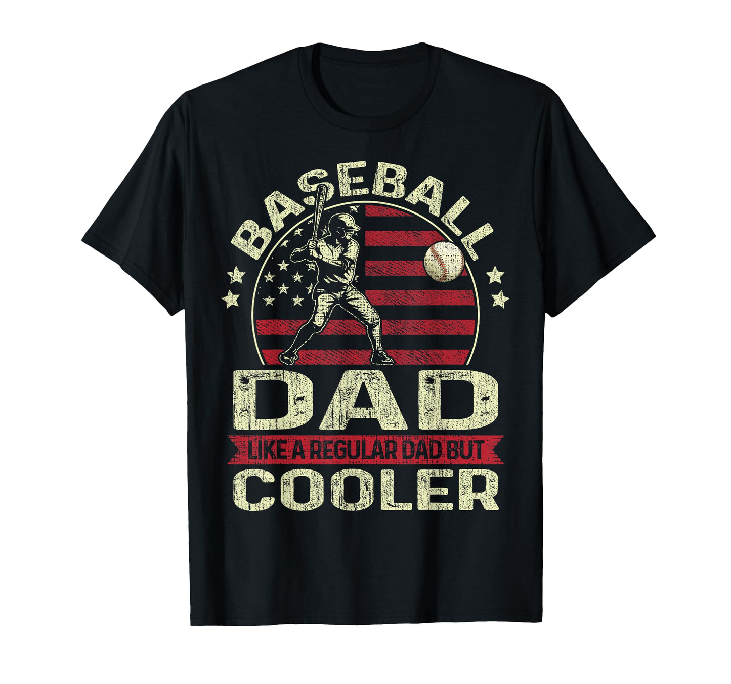 Baseball Dad Like Regular Dad But T-Shirt - Aesthetic Graphic for Adults - T-Shirt, Sweatshirt, Hoodie
