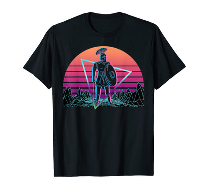 Ares Greek God War Vaporwave Aesthetic T-Shirt - Streetwear Style Men Women - T-Shirt, Sweatshirt, Hoodie