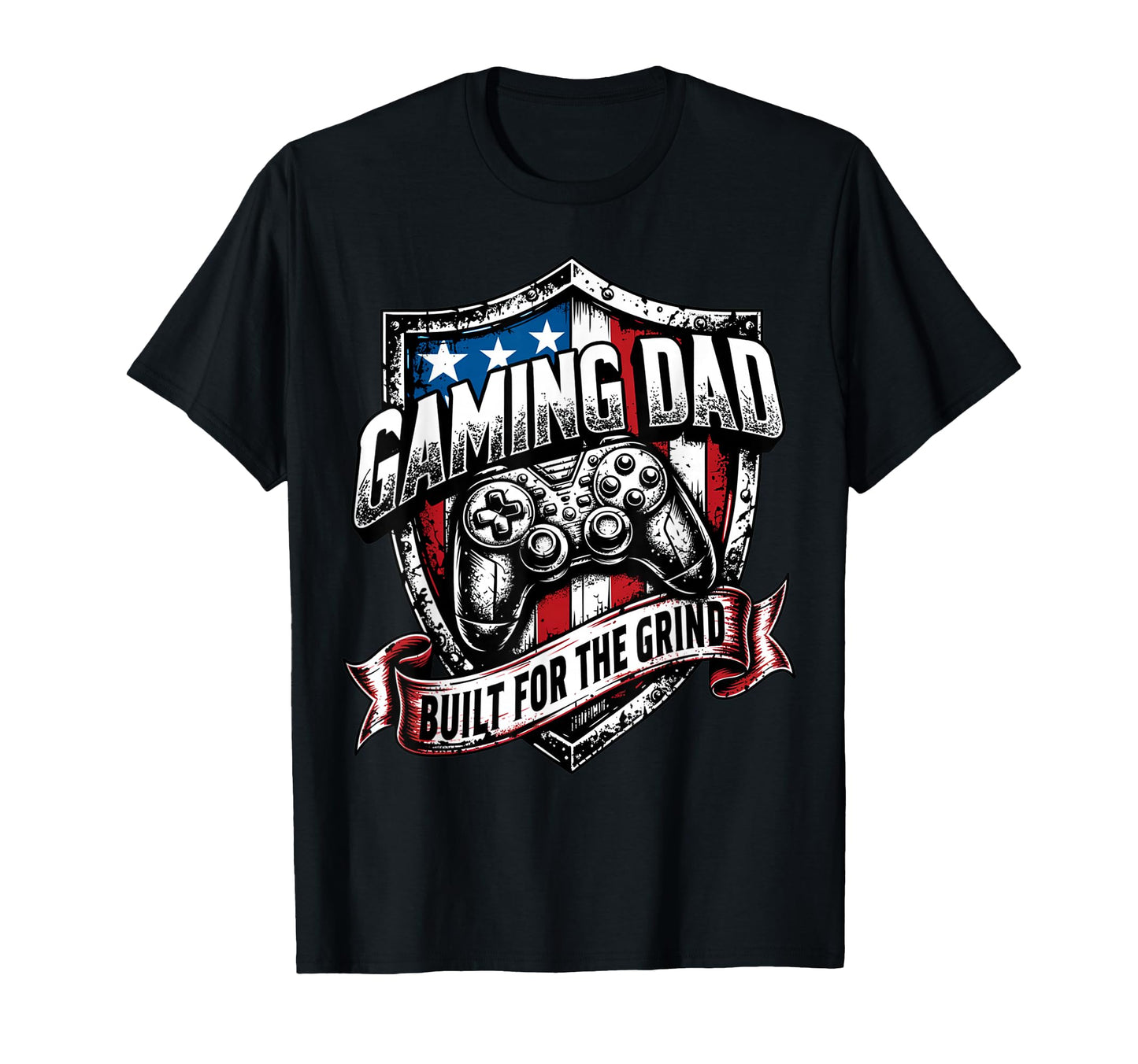 Funny Patriotic Usa Gaming Dad T-Shirt - Fun Novelty Design for Adults - T-Shirt, Sweatshirt, Hoodie
