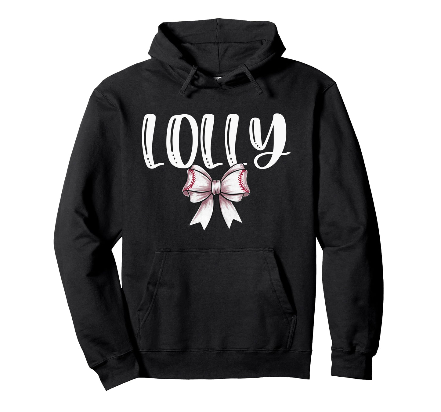 Coquette Baseball Lolly Spirit Hoodie - Casual Everyday Wear Men Women - T-Shirt, Sweatshirt, Hoodie