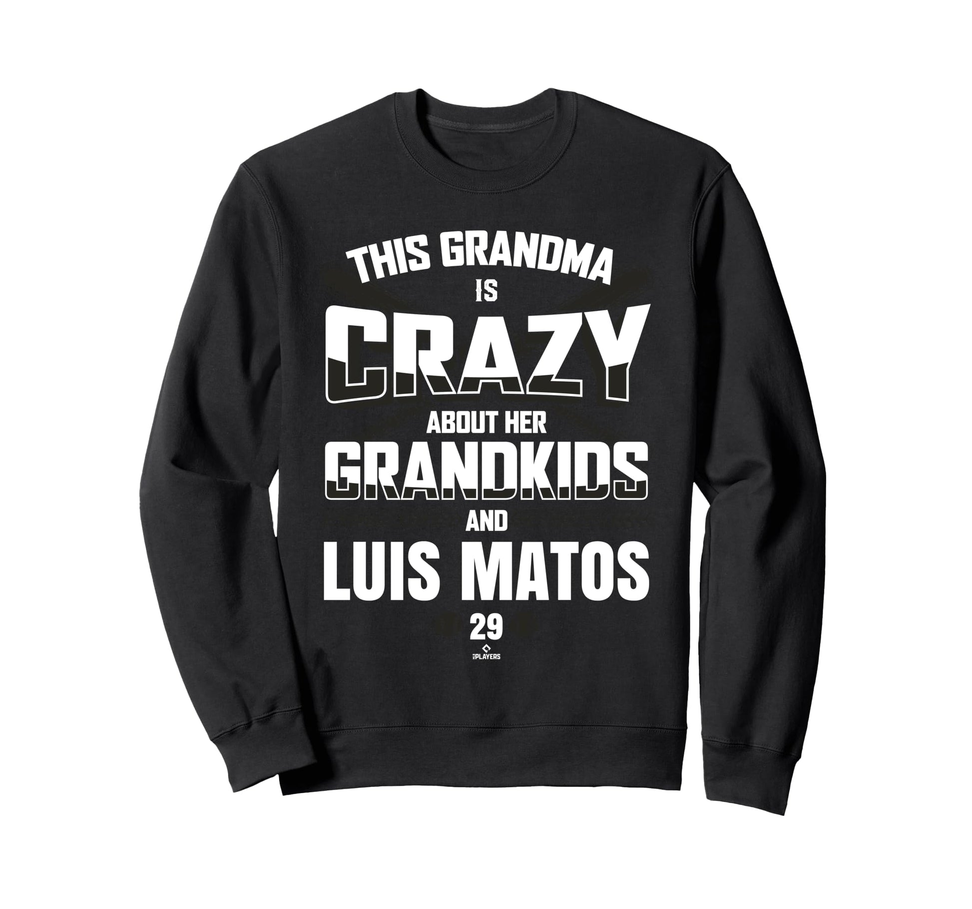Grandma Crazy Luis Matos San Sweatshirt - Aesthetic Graphic for Adults - T-Shirt, Sweatshirt, Hoodie