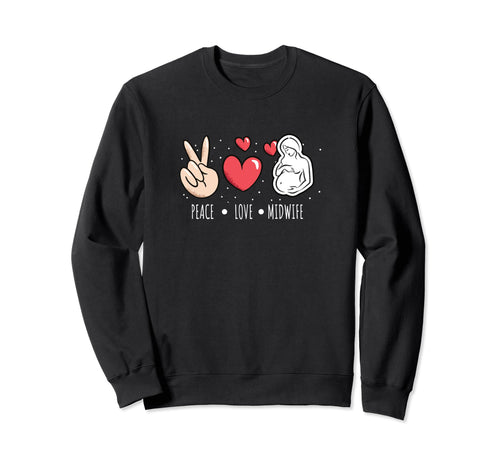 Midwives Doula Midwifery Motifs T-Shirt - Novelty Apparel for Adults - T-Shirt, Sweatshirt, Hoodie