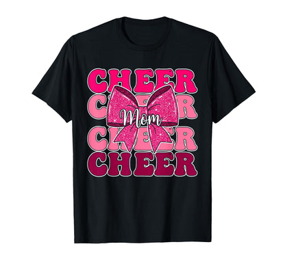 Cheer Mom Funny Mothers Day Coquette T-Shirt - Aesthetic Graphic Men Women - T-Shirt, Sweatshirt, Hoodie