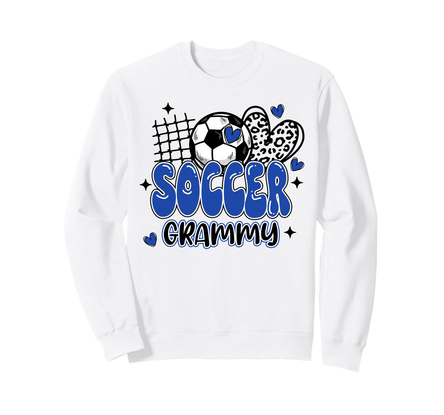 Soccer Grammy Leopard Funny Soccer Sweatshirt - Trendy Graphic Men Women - T-Shirt, Sweatshirt, Hoodie