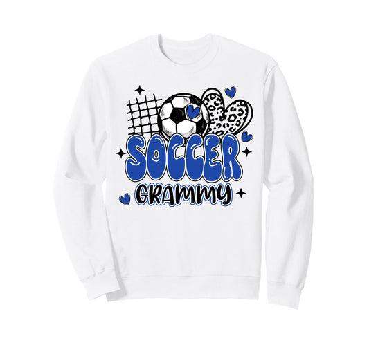 Soccer Grammy Leopard Funny Soccer Sweatshirt - Trendy Graphic Men Women - T-Shirt, Sweatshirt, Hoodie