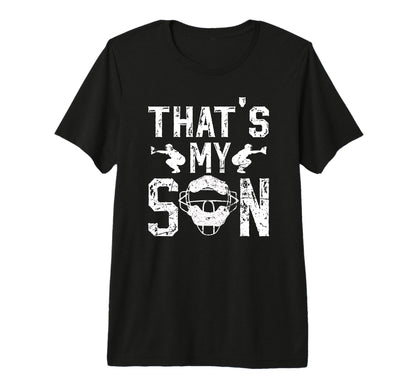 Mens Thats My Son Baseball T-Shirt - Casual Everyday Wear for Adults - T-Shirt, Sweatshirt, Hoodie
