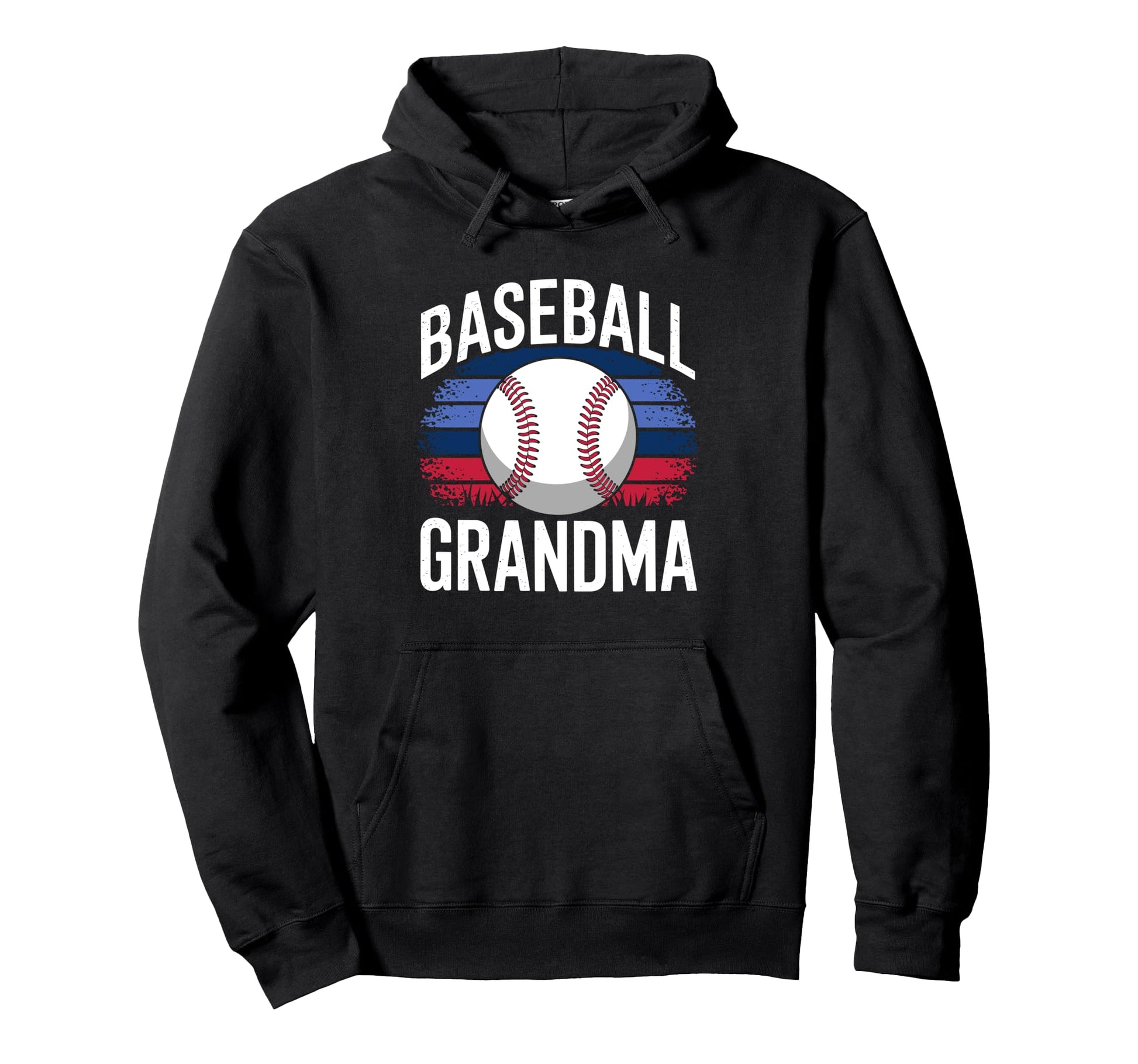 Baseball Grandma Hoodie - Novelty Apparel for Adults - T-Shirt, Sweatshirt, Hoodie