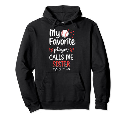 Funny My Favorite Player Calls Me Hoodie - Novelty Apparel for Adults - T-Shirt, Sweatshirt, Hoodie