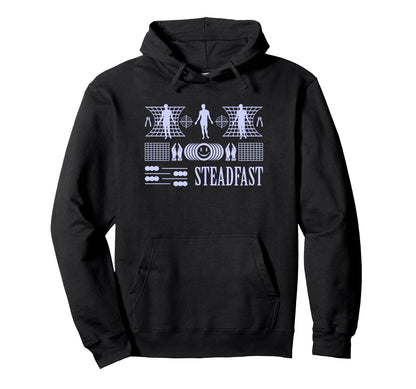 Steadfast Sad Aesthetic Edgy Streetwear Hoodie - Unique Graphic for Adults - T-Shirt, Sweatshirt, Hoodie