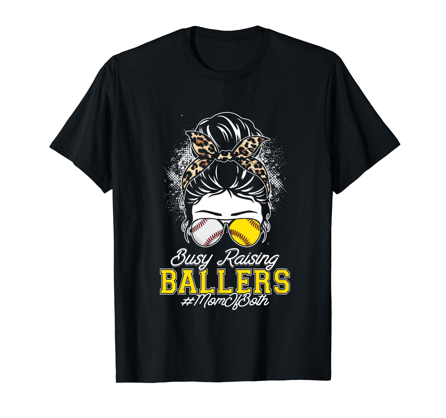 Busy Raising Ballers Baseball T-Shirt - Casual Everyday Wear Men Women - T-Shirt, Sweatshirt, Hoodie