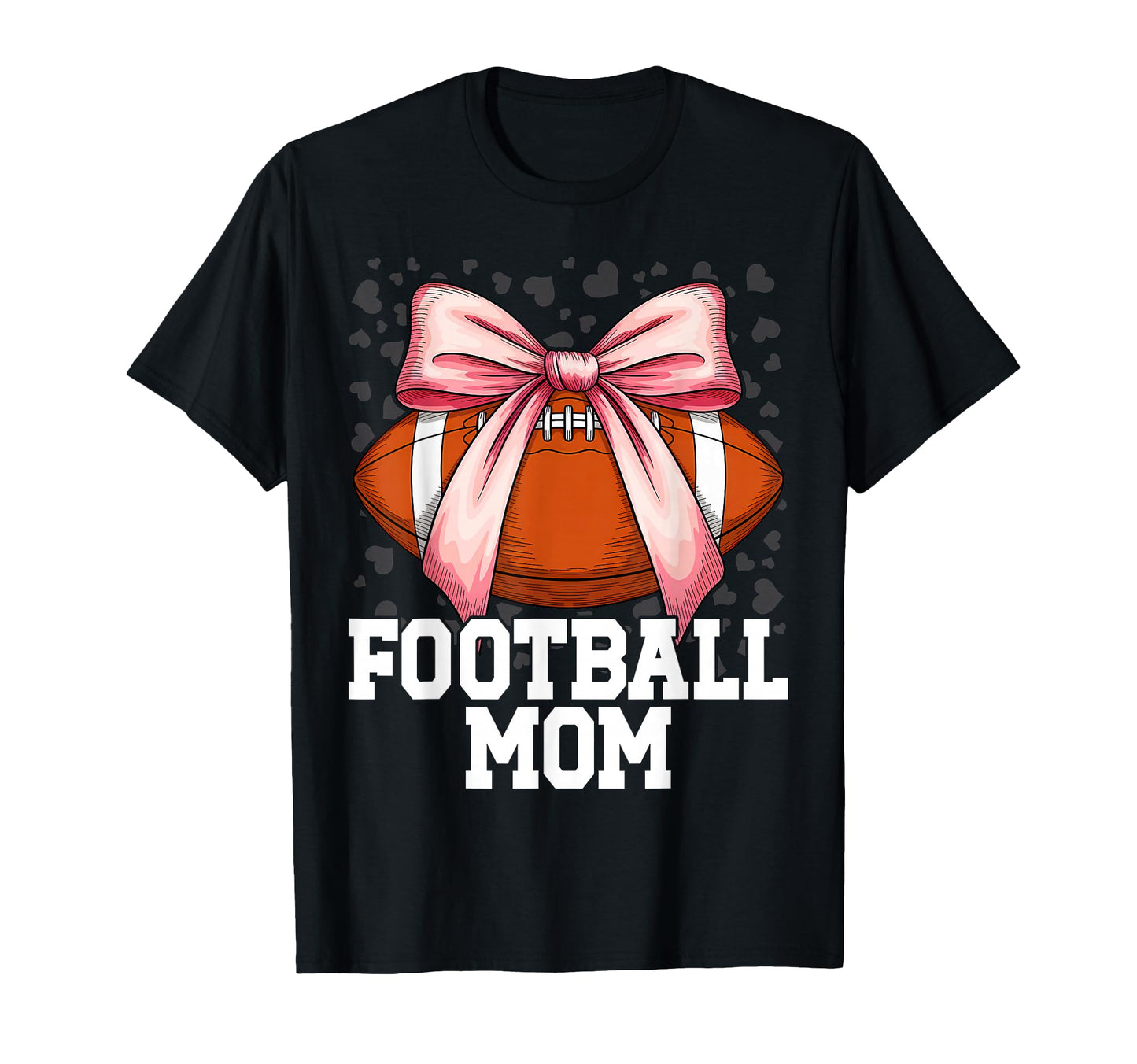 Mama Fall Football Mom Game Day Cheer T-Shirt - Graphic Print Men Women - T-Shirt, Sweatshirt, Hoodie
