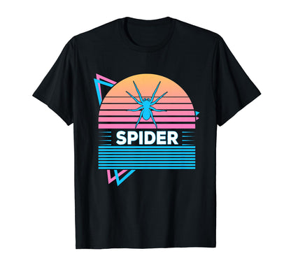 Spider Vaporwave Aesthetic T-Shirt - Streetwear Style Unisex - T-Shirt, Sweatshirt, Hoodie