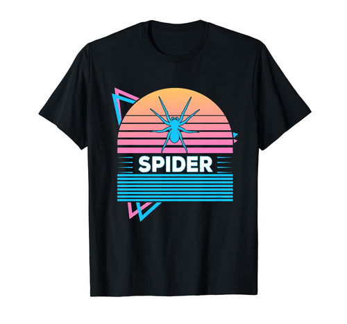 Spider Vaporwave Aesthetic T-Shirt - Streetwear Style Unisex - T-Shirt, Sweatshirt, Hoodie