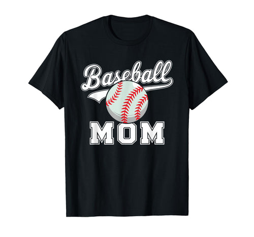 Baseball Mom Sports Love Passion T-Shirt - Trendy Graphic for Adults - T-Shirt, Sweatshirt, Hoodie