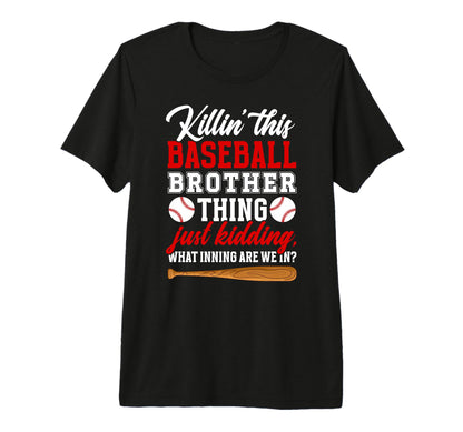 This Baseball Brother Thing Brother T-Shirt - Novelty Apparel Men Women - T-Shirt, Sweatshirt, Hoodie