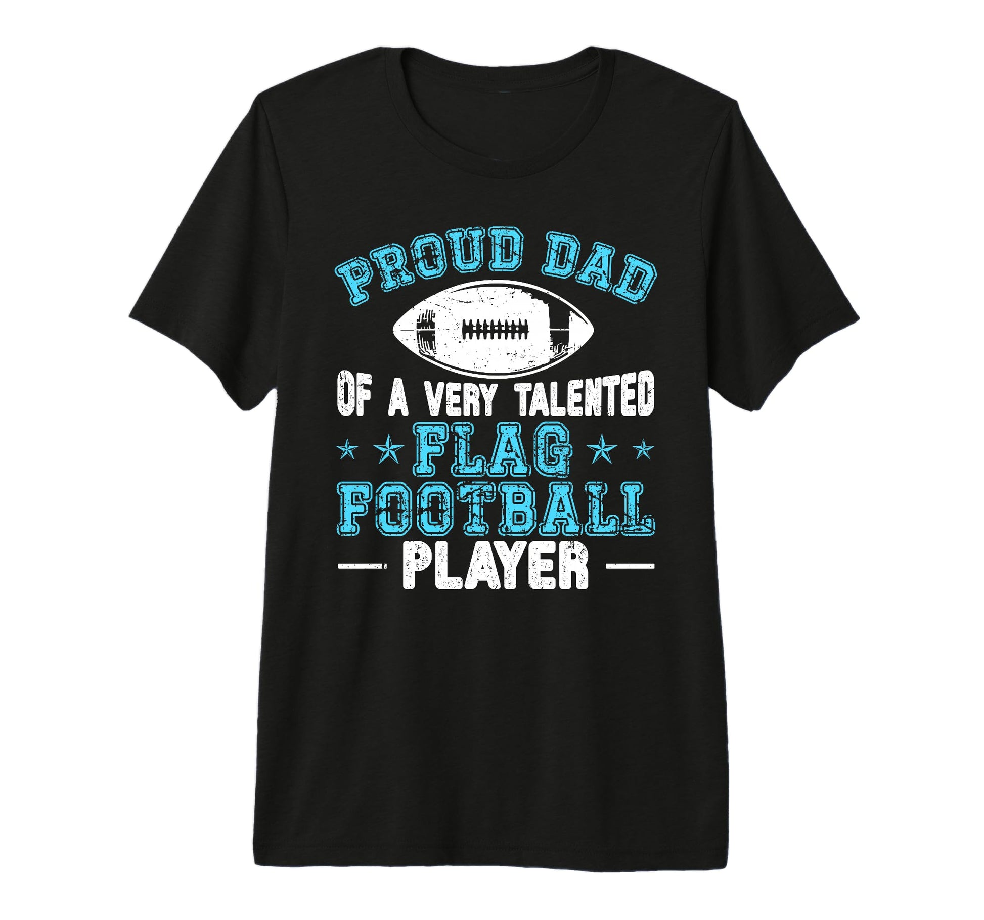 Mens Flag Football Dad Flag Football T-Shirt - Streetwear Style Unisex - T-Shirt, Sweatshirt, Hoodie